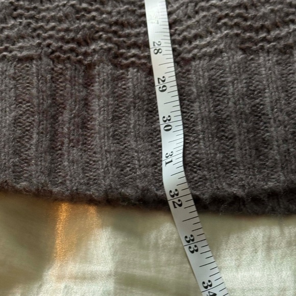 NEW PHOTOS! MOCK NECK SWEATER, SLEEVELESS, MEDIUM GREY MIX, SZ 3X/4X, PONCHO STY - Picture 11 of 15